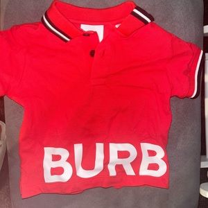 BURBERRY shirt baby. worn once 18 months